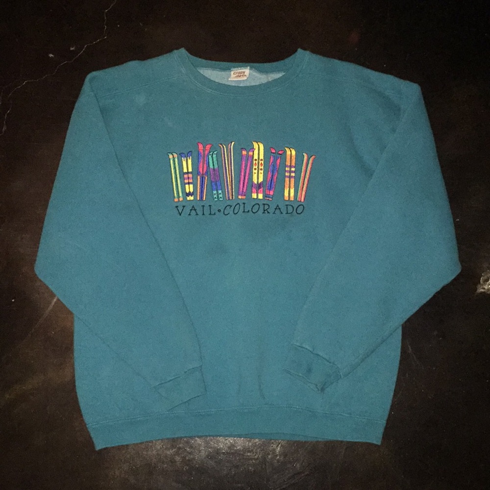 Vintage Colorado Ski Sweatshirt